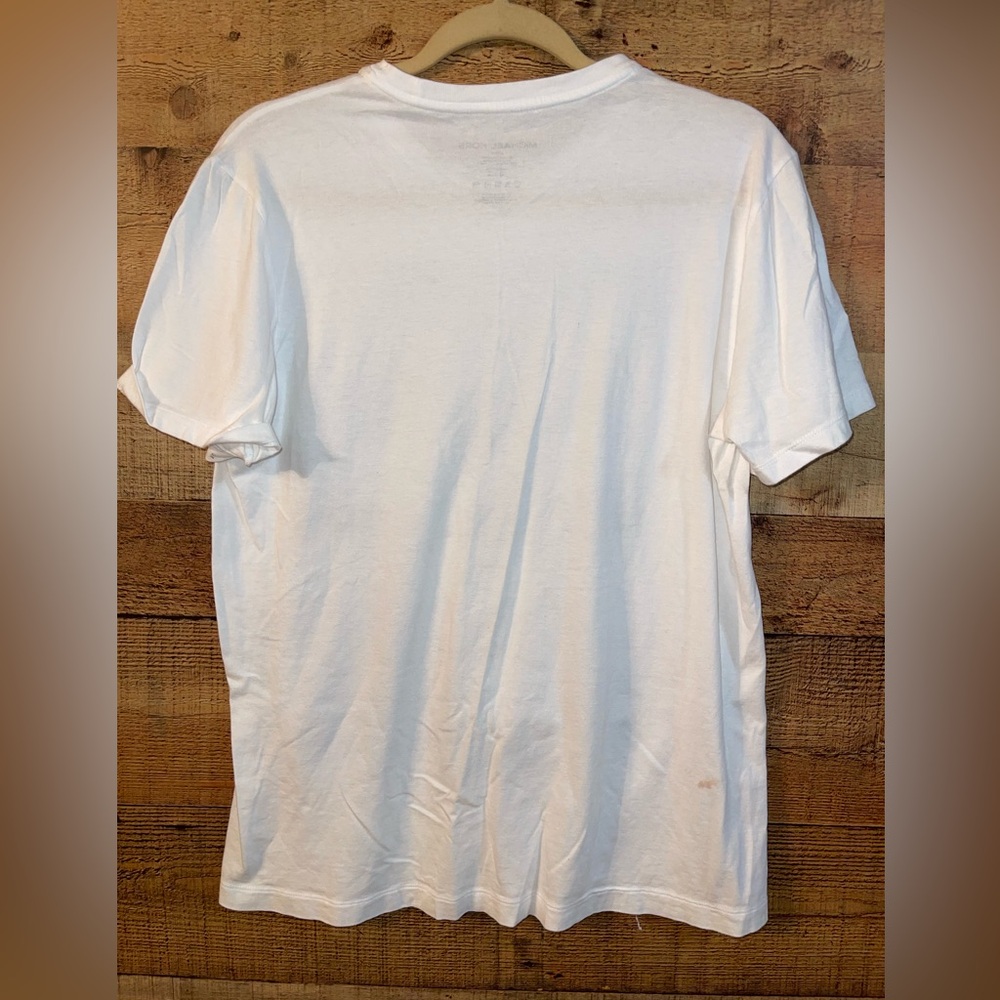 Michael Kors Camo Block Logo Graphic Tee - Picture 5 of 6